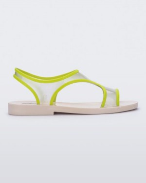 Melissa Bikini Sandal Sandalet Kadın Beige/Green Türkiye | 82017OHFL