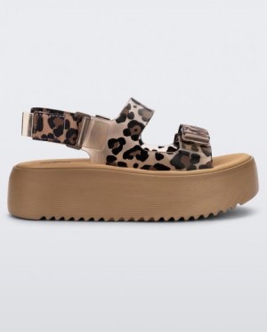 Melissa Brave Papete Platform Platforms Kadın Beige/Black Türkiye | 15382ZLQW