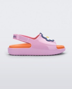 Mini Melissa Cloud Sandalet Bebek Pink/Orange Türkiye | 18720KIXE