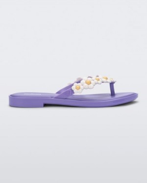 Melissa Flip Flop Spring Flip Flops Kadın Lilac/White Türkiye | 49372ABFN