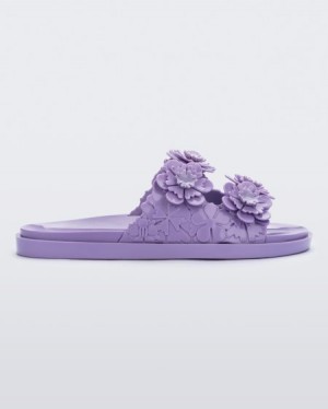 Melissa Geniş Blossom Terlik Terlik Kadın Lilac Türkiye | 35912OFPE