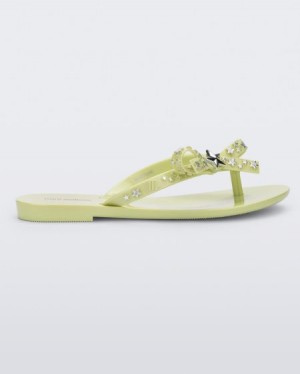 Mini Melissa Harmonic Stars Flip Flops Çocuk Yeşil Türkiye | 46395BQLK