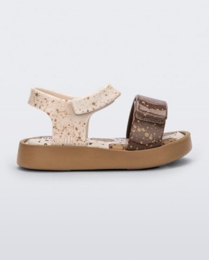 Mini Melissa Jump Candy Sandalet Bebek Beige/Brown Türkiye | 91387HUIO