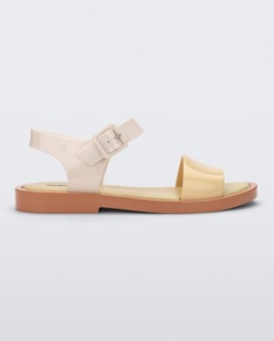 Melissa Mar Sandal Sandalet Kadın Beige/Yellow Türkiye | 35182HDGX