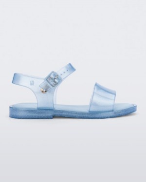 Mini Melissa Mar Sandal Sandalet Çocuk Blue/Glitter Türkiye | 17862KJQW