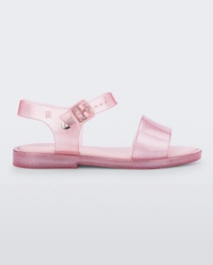 Mini Melissa Mar Sandal Sandalet Çocuk Pink/Glitter Türkiye | 85291VHYX