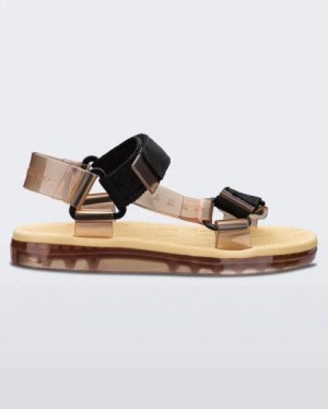 Melissa Papete Sandalet Kadın Beige/Black Türkiye | 07352RIXE