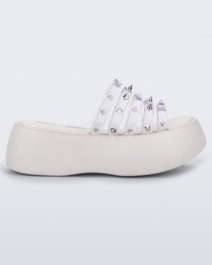 Melissa Punk Love Becky Platforms Kadın White/Clear Türkiye | 64930IYXV