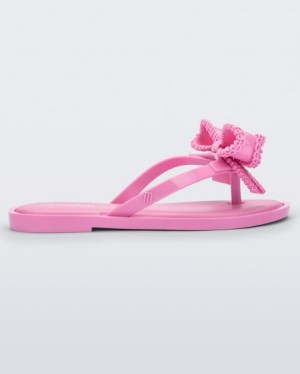 Mini Melissa Slim Flip Flops Çocuk Pembe Türkiye | 74236FSPD