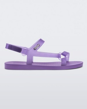 Melissa Sun Downtown Sandalet Kadın Lilac/Clear Lilac Türkiye | 46519JDCE