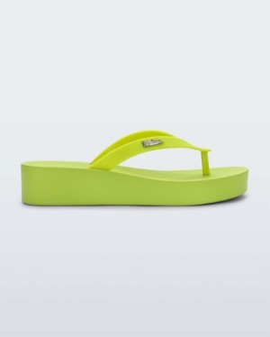 Melissa Sun Venice Flip Flops Kadın Green/Green Türkiye | 20157EBWM