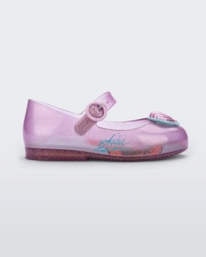 Mini Melissa Sweet Love Princess Flats Bebek Pembe Türkiye | 36250ZLXA