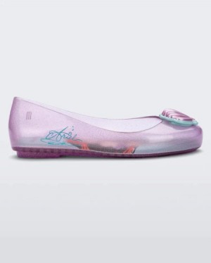 Mini Melissa Sweet Love Princess Flats Çocuk Mor Türkiye | 32109MSCT