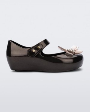 Mini Melissa Ultragirl Bugs Flats Bebek Siyah Türkiye | 42830MBPR