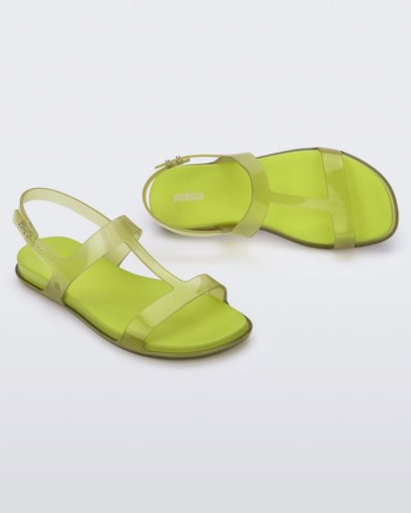 Melissa Adore Sandalet Kadın Clear Green/Green Türkiye | 18952CZBF