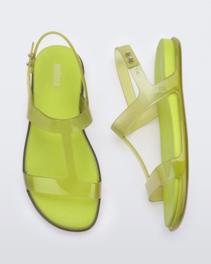 Melissa Adore Sandalet Kadın Clear Green/Green Türkiye | 18952CZBF