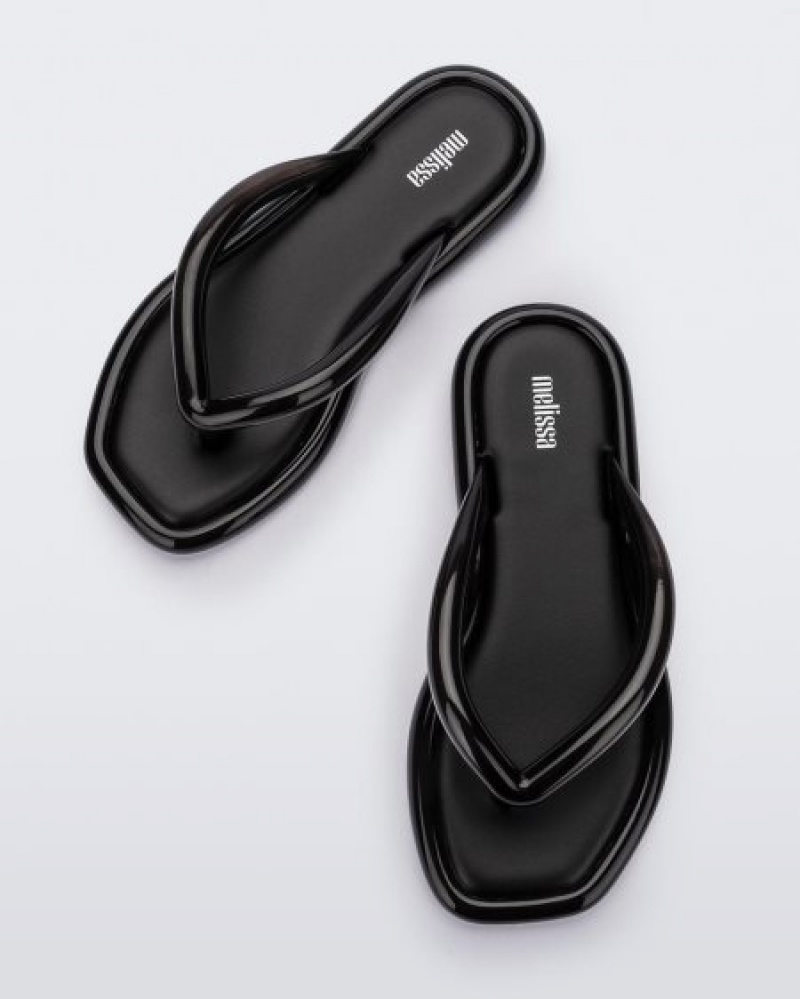 Melissa Airbubble Flip Flop Flip Flops Kadın Siyah Türkiye | 30572VIZH