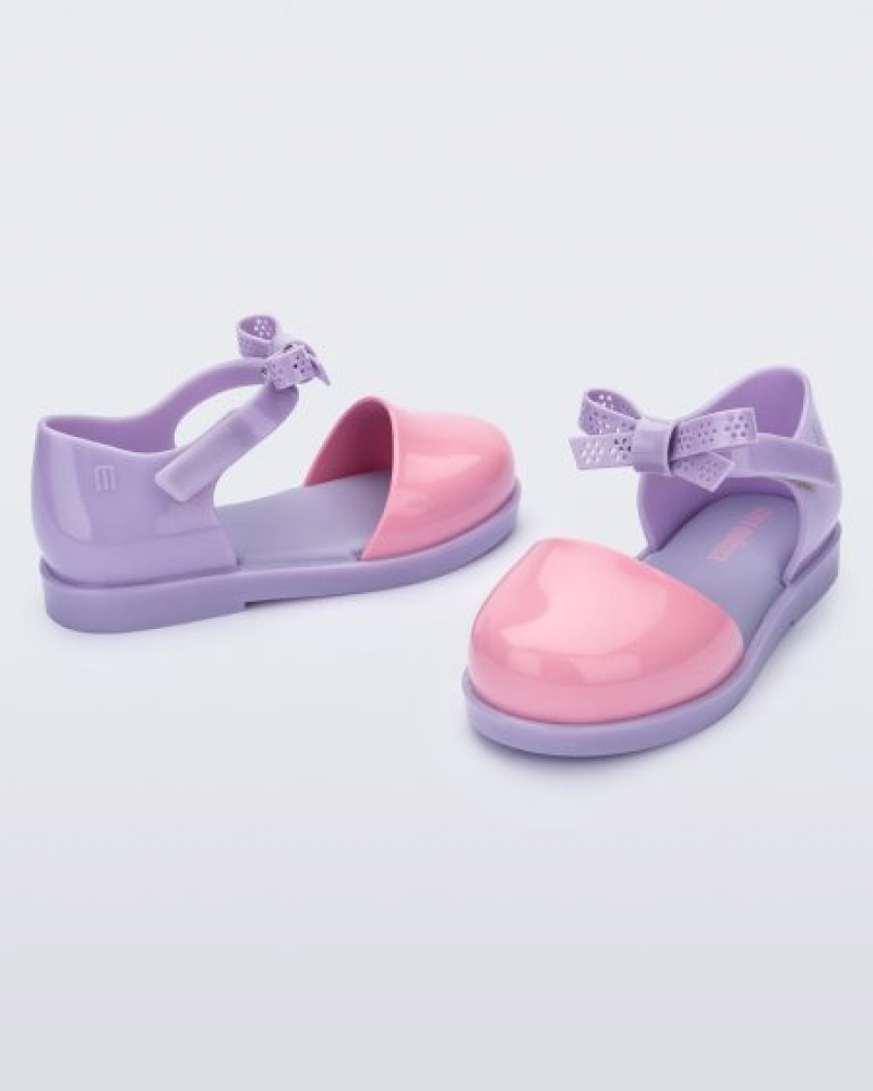 Mini Melissa Amy Sandalet Bebek Lilac/Pink Türkiye | 68345BAHF