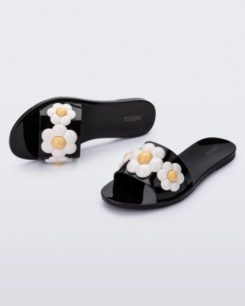 Melissa Babe Spring Terlik Kadın Black/White Türkiye | 84102EABI