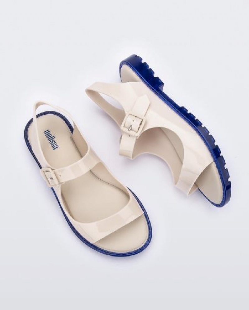 Melissa Bae Sandalet Kadın Beige/Blue Türkiye | 61930DMJC