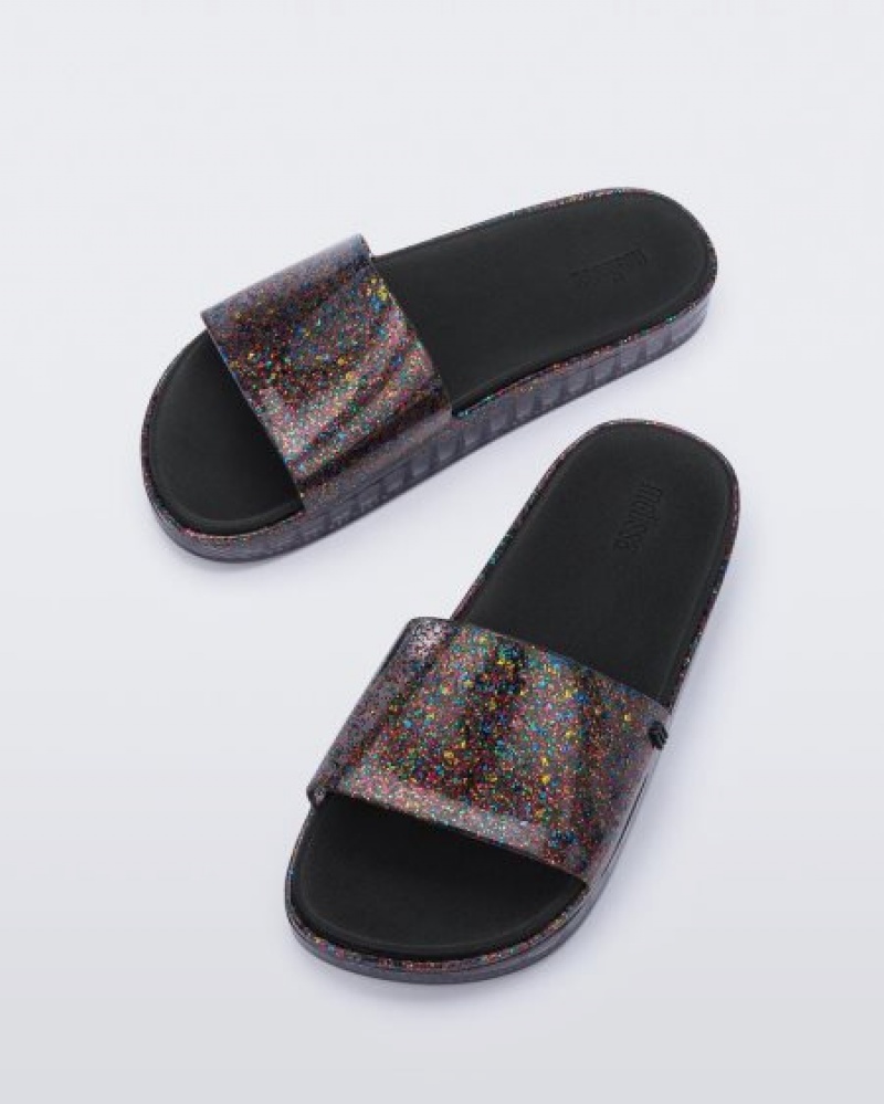 Melissa Beach Terlik Kadın Glitter/Clear Türkiye | 04628RTNX