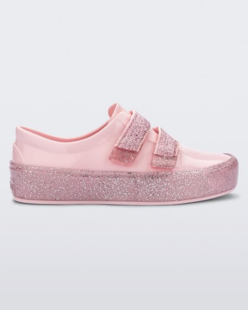 Mini Melissa Beanny Bugs Spor Ayakkabı Çocuk Pink/Pink Glitter Türkiye | 17450LWDU