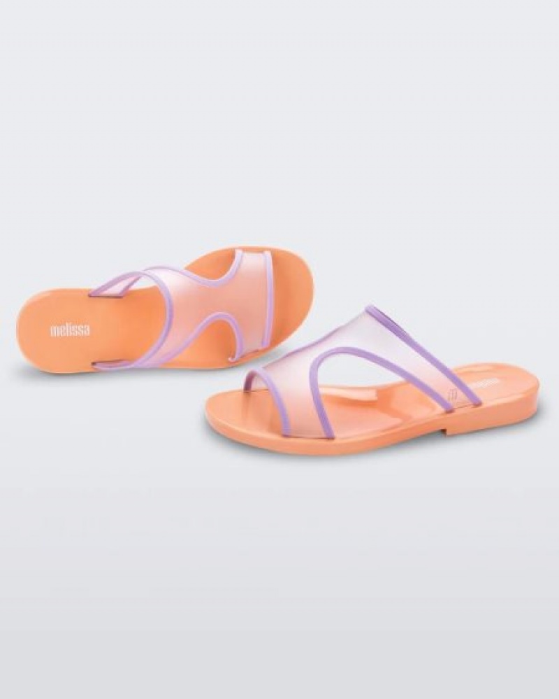 Melissa Bikini Terlik Sandalet Kadın Orange/Lilac Türkiye | 09325QCFB