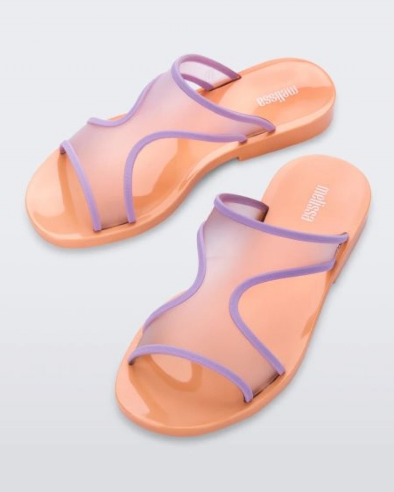 Melissa Bikini Terlik Sandalet Kadın Orange/Lilac Türkiye | 09325QCFB