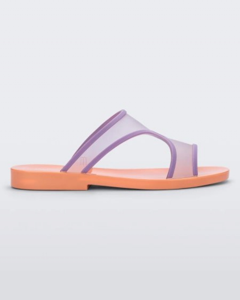 Melissa Bikini Terlik Sandalet Kadın Orange/Lilac Türkiye | 09325QCFB