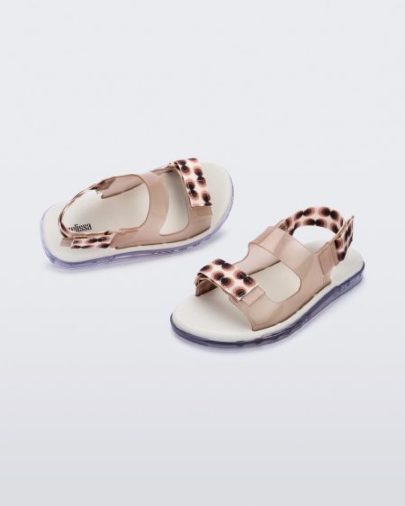 Melissa Brave Papete Sandalet Kadın Clear/Brown Türkiye | 80254MGRA