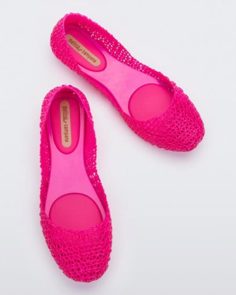 Melissa Campana Flats Kadın Pembe Türkiye | 62380QTAS