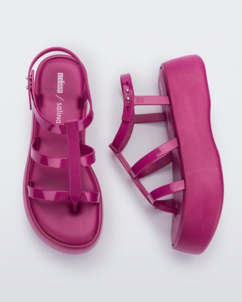 Melissa Caribe High Platform Platforms Kadın Pink/Pink Türkiye | 93468XHPZ