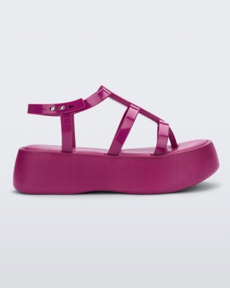 Melissa Caribe High Platform Platforms Kadın Pink/Pink Türkiye | 93468XHPZ