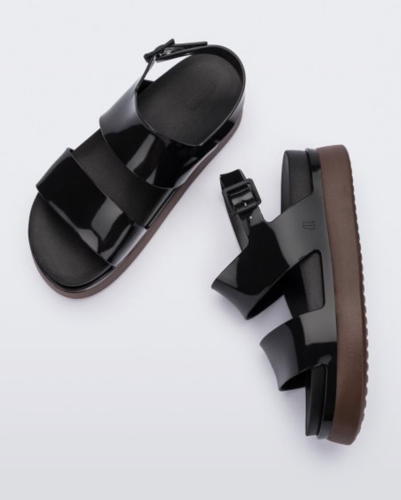 Melissa Cosmic Sandalet Kadın Black/Brown Türkiye | 46528OTDU