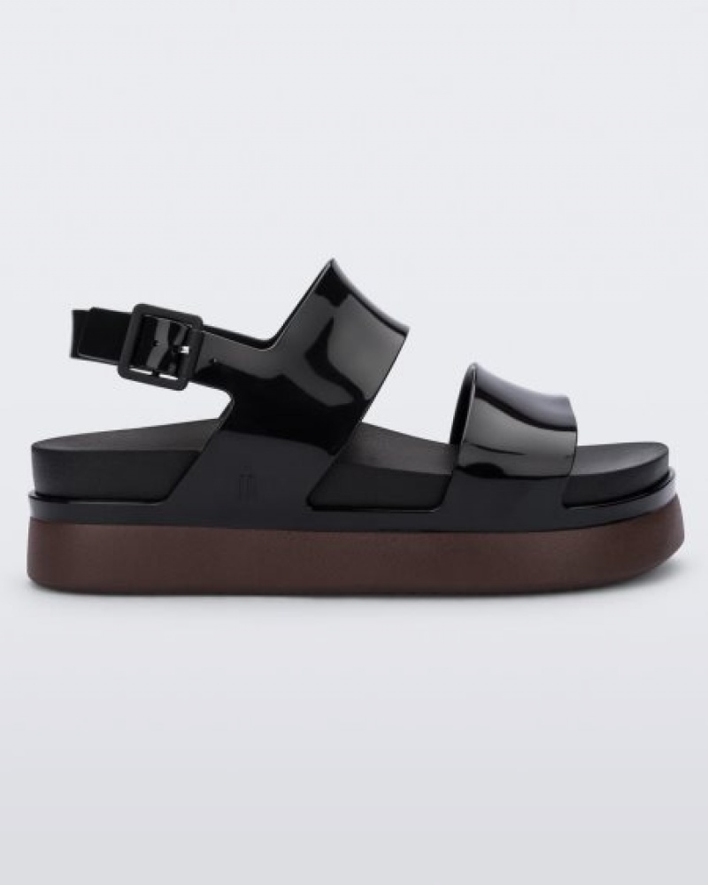 Melissa Cosmic Sandalet Kadın Black/Brown Türkiye | 46528OTDU