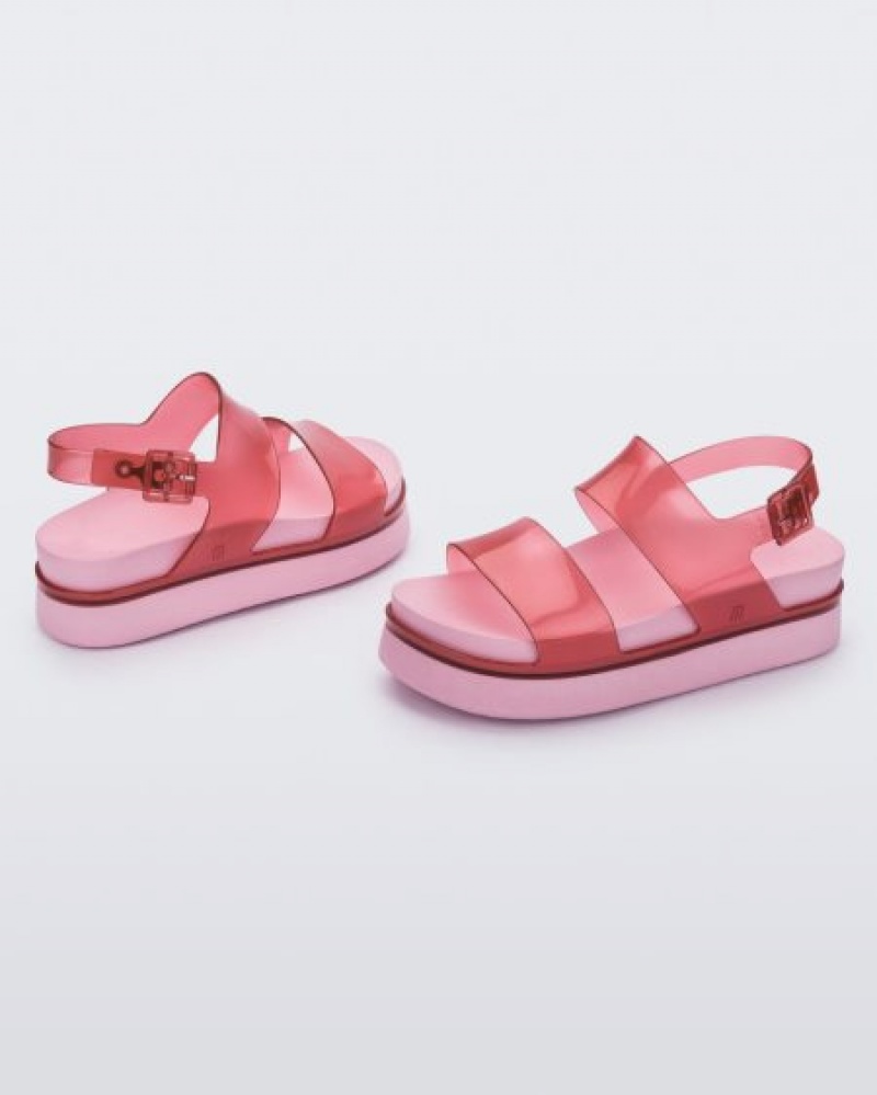 Melissa Cosmic Sandalet Kadın Red/Pink Türkiye | 58492DSZF