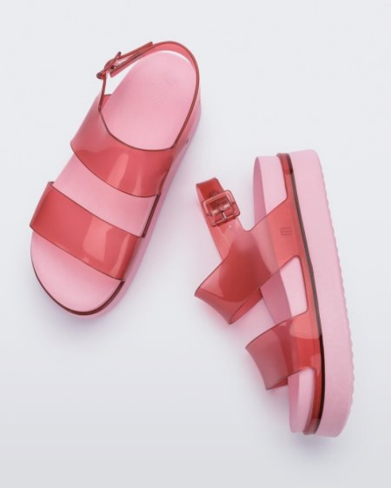 Melissa Cosmic Sandalet Kadın Red/Pink Türkiye | 58492DSZF