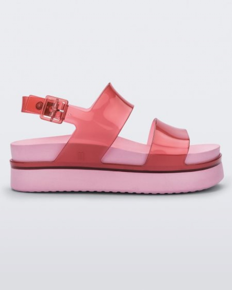 Melissa Cosmic Sandalet Kadın Red/Pink Türkiye | 58492DSZF