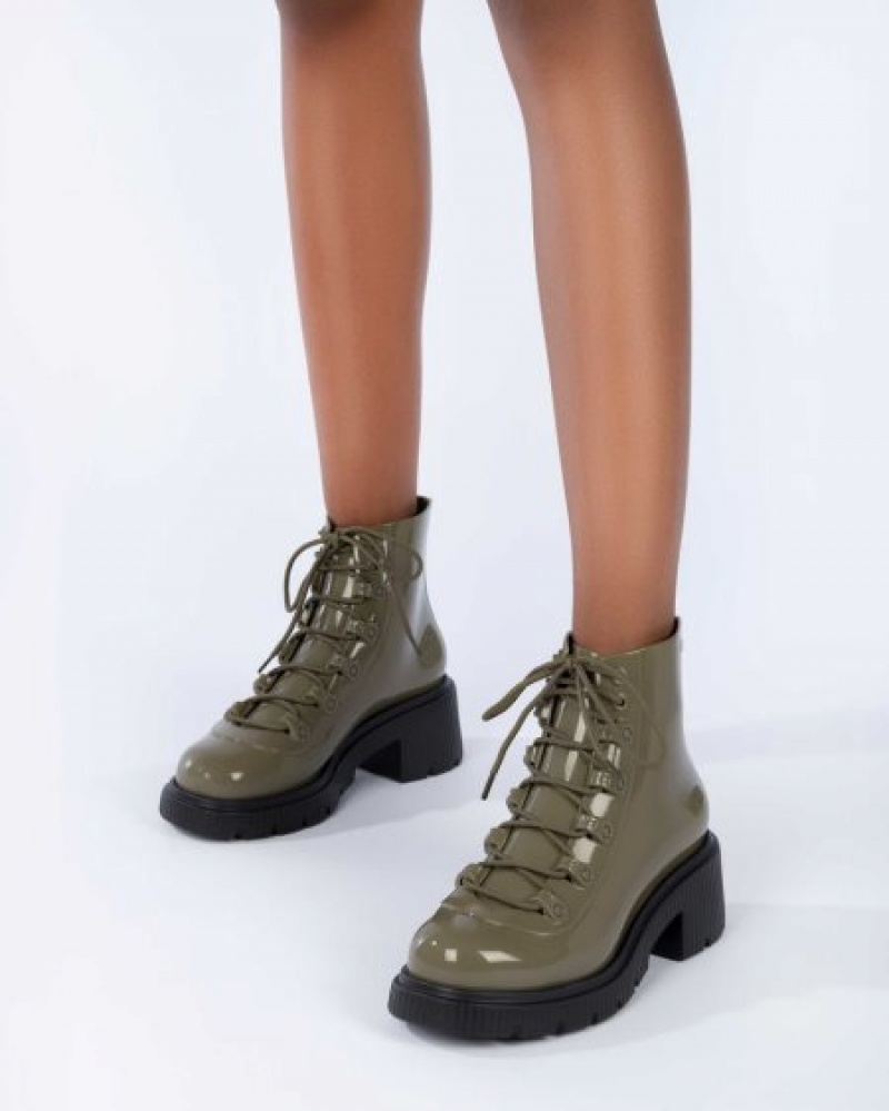 Melissa Cosmo Bot Kadın Black/Green Türkiye | 71463SAIQ