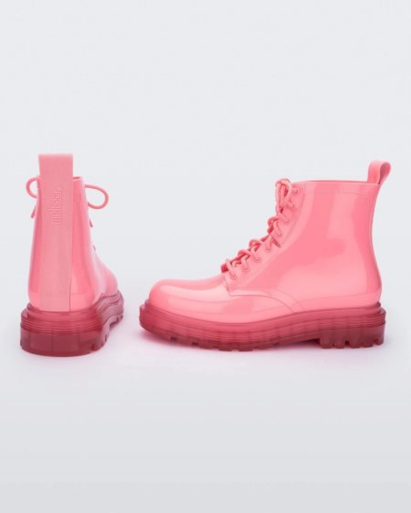 Melissa Coturno Bot Kadın Clear Pink/Pink Türkiye | 25401TDFB