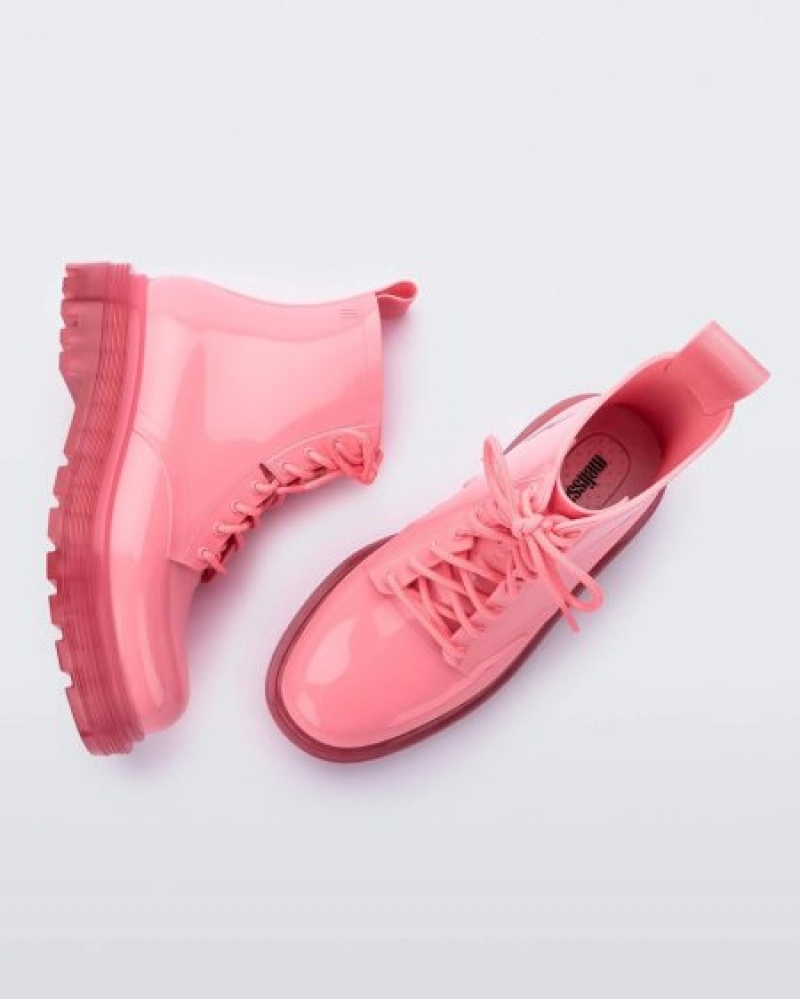 Melissa Coturno Bot Kadın Clear Pink/Pink Türkiye | 25401TDFB