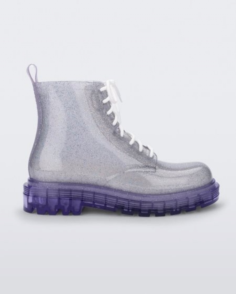 Melissa Coturno Bot Kadın Lilac/Silver Glitter Türkiye | 85163DQVI