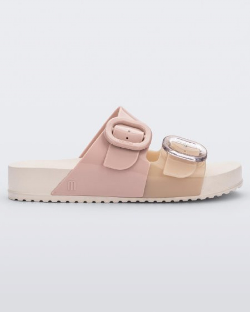 Melissa Cozy Terlik Kadın Beige/Pink Türkiye | 40862OHWC