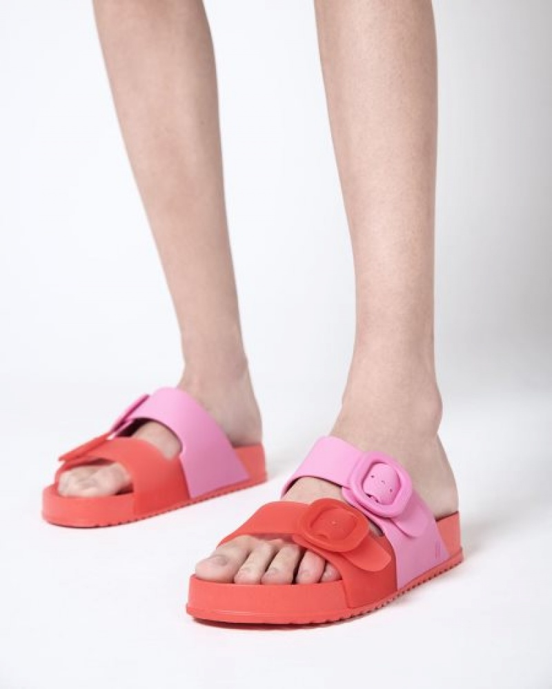 Melissa Cozy Terlik Kadın Red/Pink Türkiye | 59328OUJV