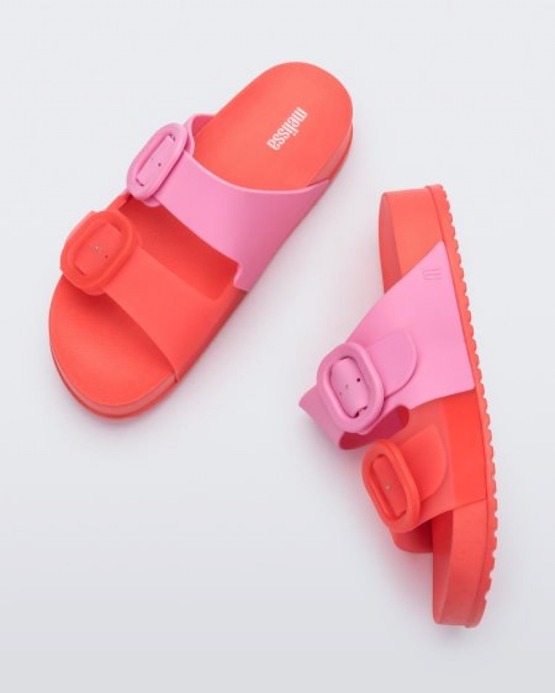 Melissa Cozy Terlik Kadın Red/Pink Türkiye | 59328OUJV