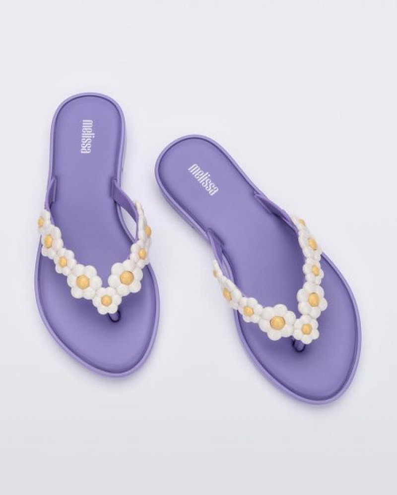 Melissa Flip Flop Spring Flip Flops Kadın Lilac/White Türkiye | 49372ABFN