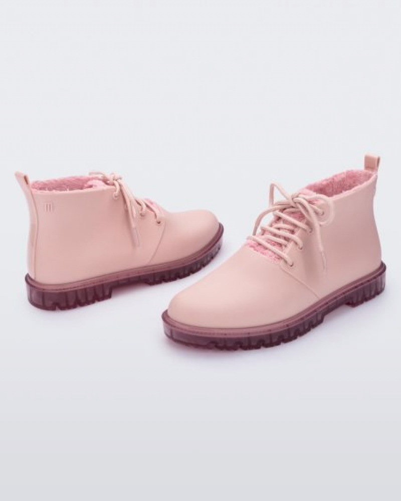 Melissa Fluffy Boot Bot Kadın Pembe Türkiye | 04712GJVR