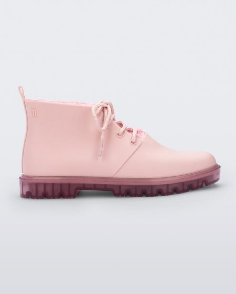 Melissa Fluffy Boot Bot Kadın Pembe Türkiye | 04712GJVR