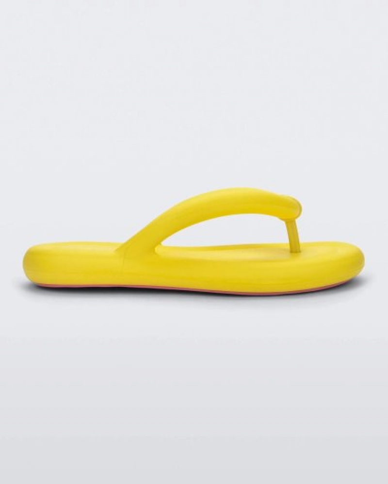 Melissa Free Flip Flop Flip Flops Kadın Pink/Yellow Türkiye | 54891TKQN