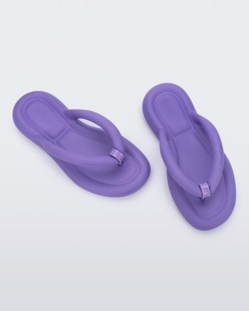 Melissa Free Flip Flop Flip Flops Kadın Yellow/Lilac Türkiye | 49135EYHJ